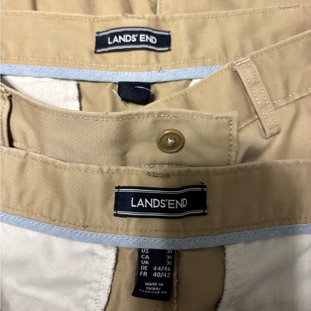 Men’s chino khakis